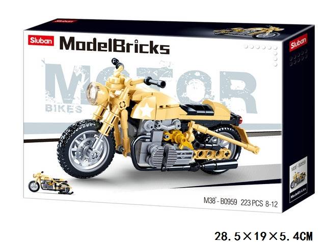 G178893 KLOCKI - SLUBAN KLUB MOTO ( 223 EL. ) 