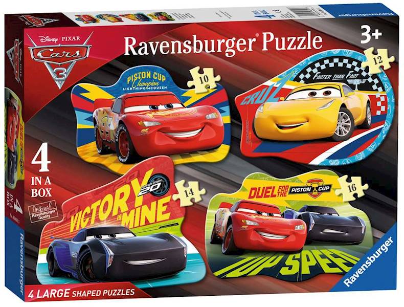 RAP068913 CARS 3 KSZTAŁTY 4W1 