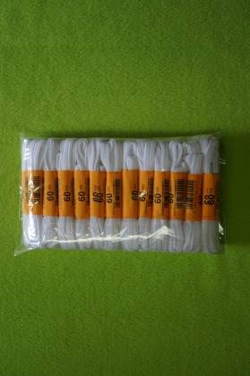 SZNUROWADŁA BAWEŁNIANE 60 CM  fluo/czarne/białe/ko