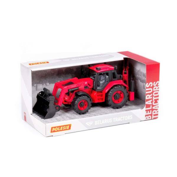 91857 TRAKTOR BELARUS Z KOPARKĄ I ŁADOWARKĄ