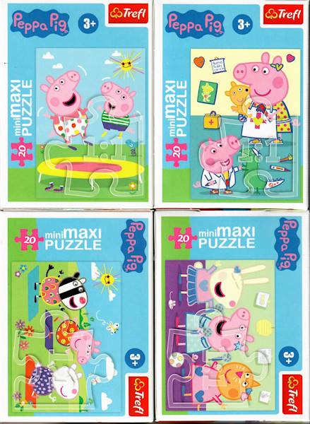 56033 MINI MAXI beztroski dzień  / PEPPA PIG 