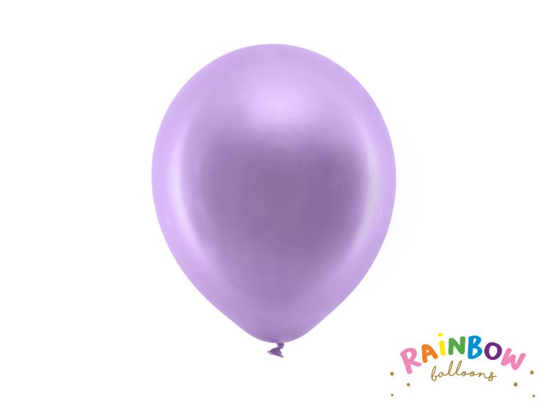  RB23M-014-10 Balony 23cm metaliz, fiolet 10 szt.