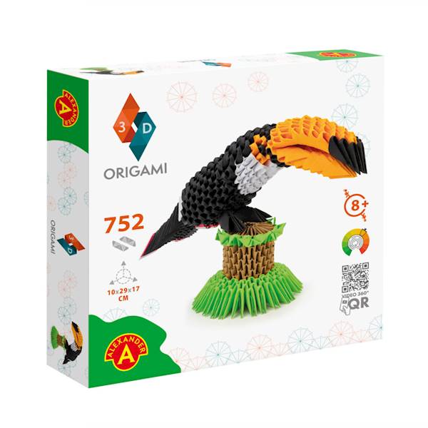 2558 ORIGAMI 3D - TUKAN 