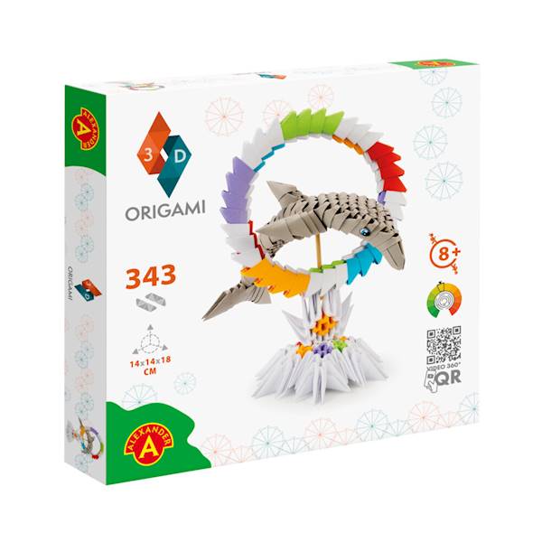 2552 ORIGAMI 3D - DELFIN / DOLPHIN 