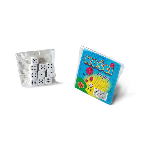0192 KOŚCI DO GRY 10 SZTUK