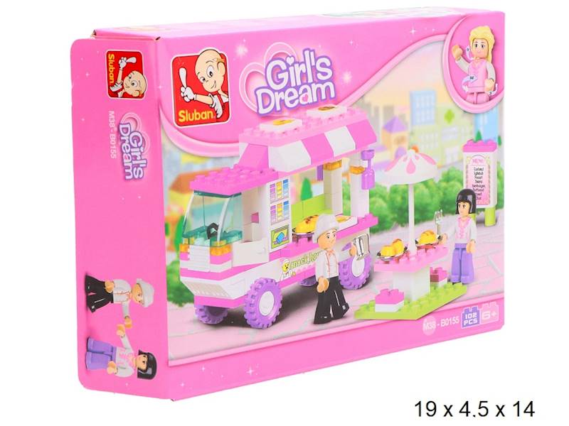 G032589 KLOCKI GIRLS 102EL