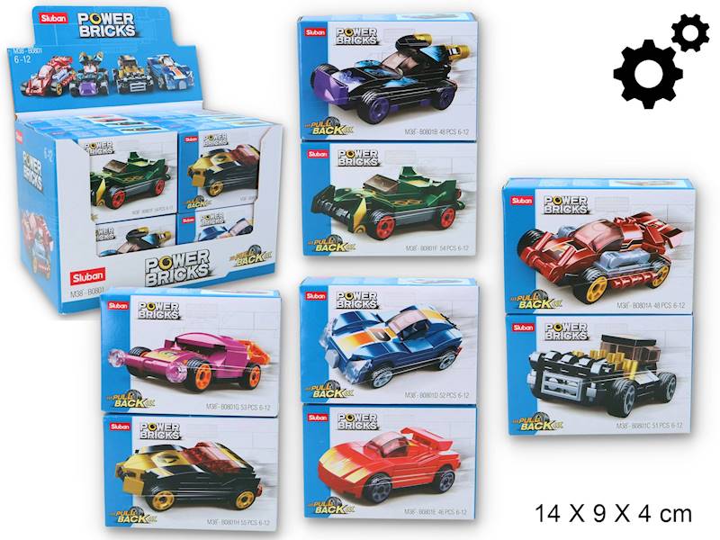 G157984 KLOCKI - SLUBAN KLUB MOTO ( 16 SZT=1 DISP)
