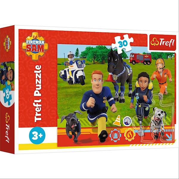 18297 30 GOTOWI DO POMOCY / PRISM A&D FIREMAN SAM