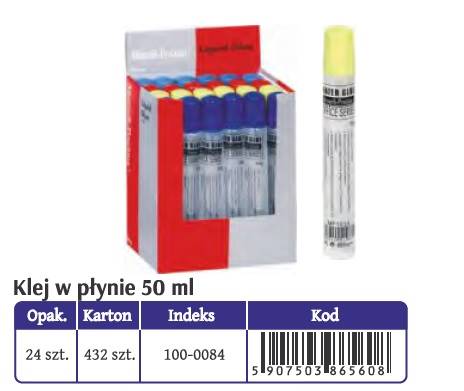 100-0084 KLEJ W PŁYNIE 50 ML