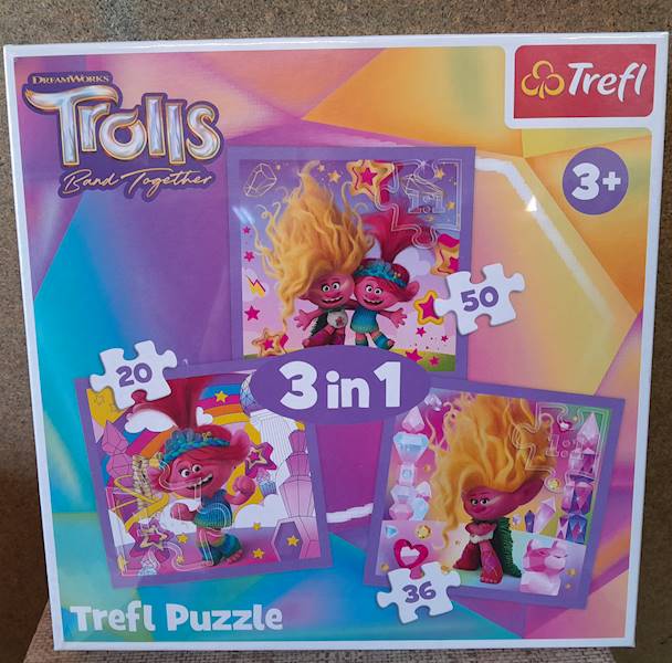34870 3W1 POZNAJ WESOŁE TROLLE / UNIVERSAL TROLLS3