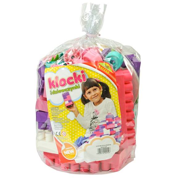 ZSD1790 KLOCKI MAXI ZESTAW ŚREDNI 80 DLA DZIEWCZYN