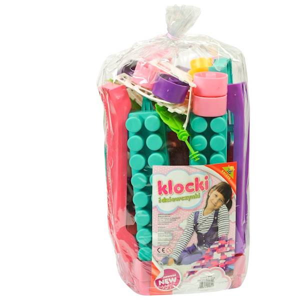 ZMD1783 KLOCKI MAXI ZESTAW MAŁY 60 DLA DZIEWCZYNKI