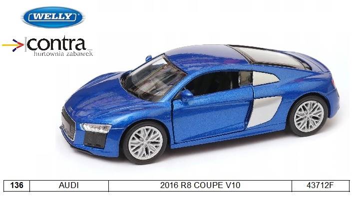 AUDI 2016 R8 COUPE V10 43712F