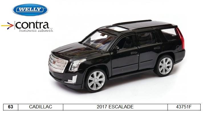 CADILLAC 2017 ESCALADE 43751F