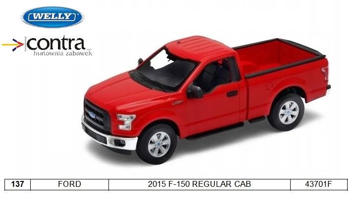 FORD 2015 F-150 REGULAR CAB 43701F