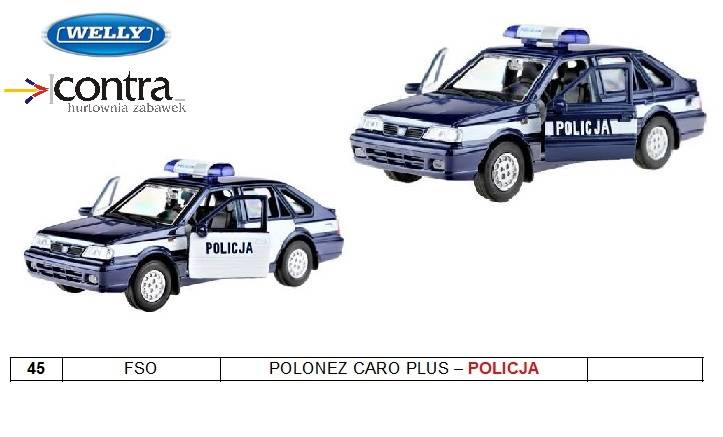 FSO POLONEZ CARO PLUS – POLICJA