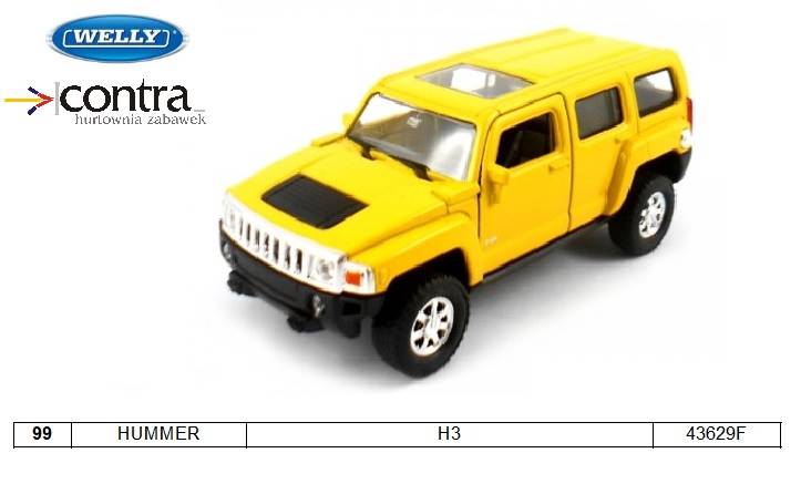 HUMMER H3 43629F