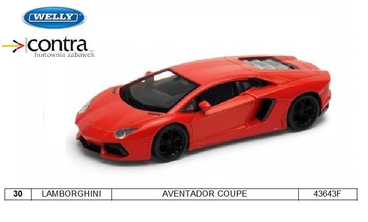 LAMBORGHINI AVENTADOR COUPE 43643F