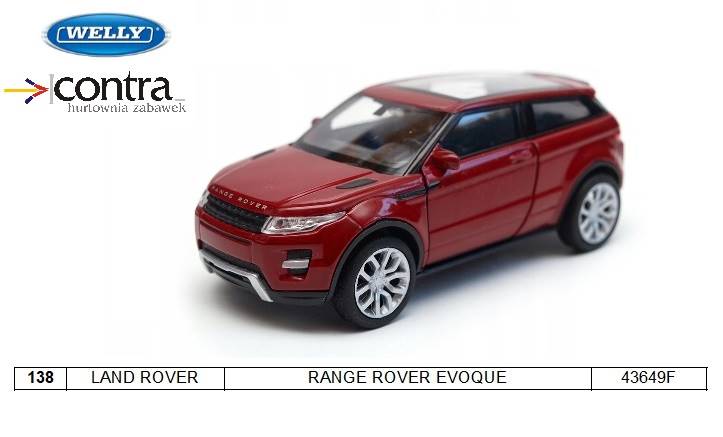 LAND ROVER RANGE ROVER EVOQUE 43649F