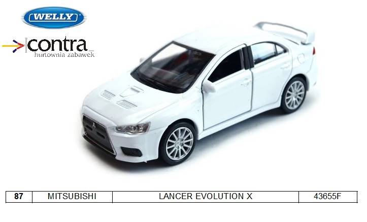 MITSUBISHI LANCER EVOLUTION X 43655F