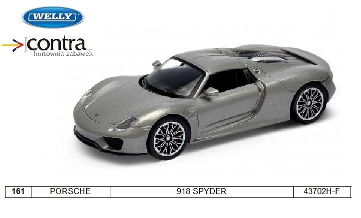 PORSCHE 918 SPYDER 43702H-F