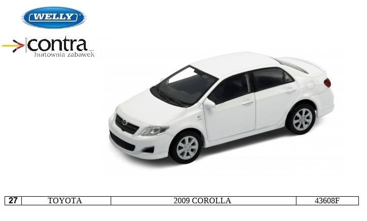TOYOTA 2009 COROLLA 43608F