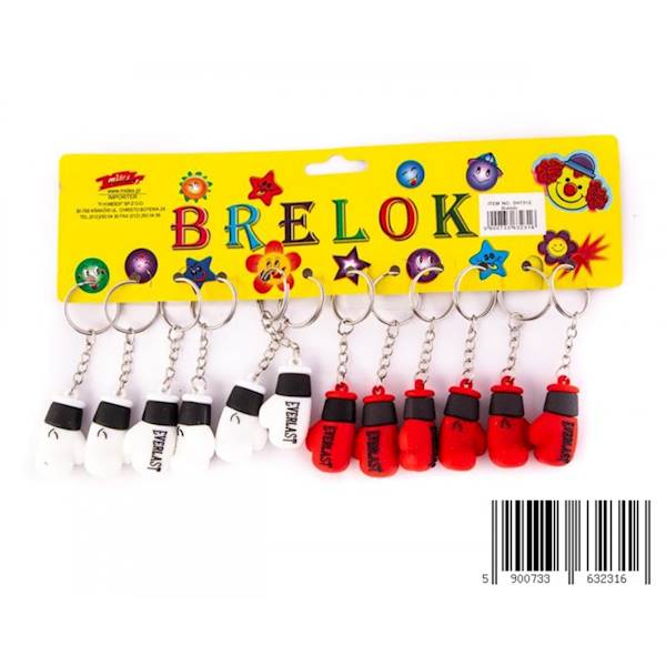 D41312 / BRELOK RĘKAWICA BOKSERSKA ZA KPL