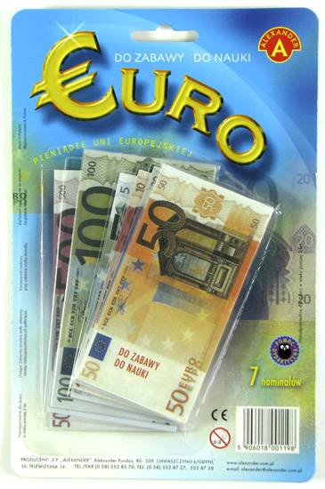 EURO PIENIĄDZE ALEXANDER