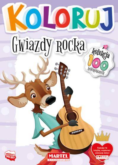 KOLEKCJA KOLORUJ - GWIAZDY ROCKA 