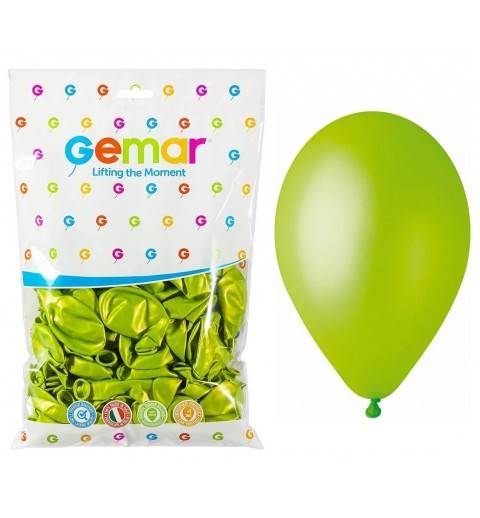 GM90/67 PISTACJOWE BALONY GM90 MATAL 10" 100 SZT