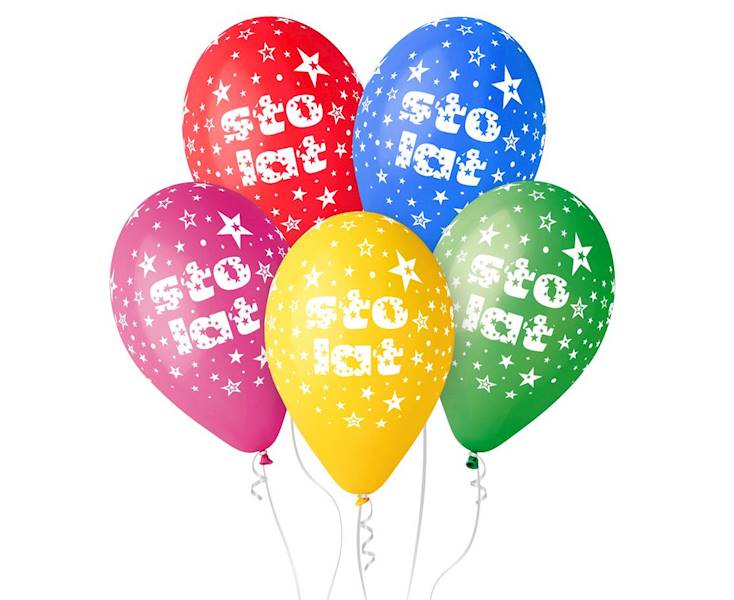 GS110/PG01 BALONY PREMIUM "STO LAT" 12" 5SZT