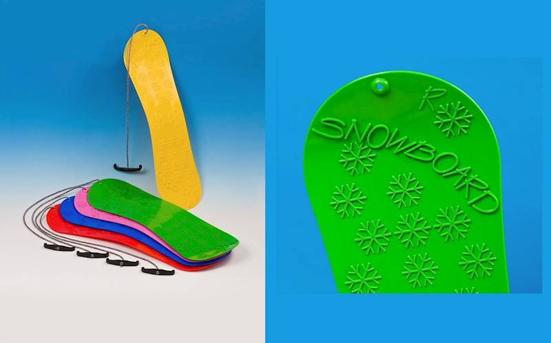 ŚLIZG ZJAZDOWY SNOWBOARD SANKI