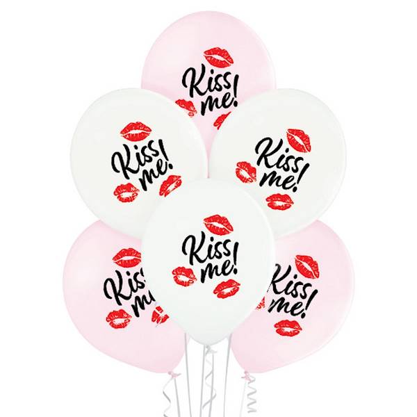 BRP 500775 BALONY D11 KISS ME 2C2S 6 SZT. 