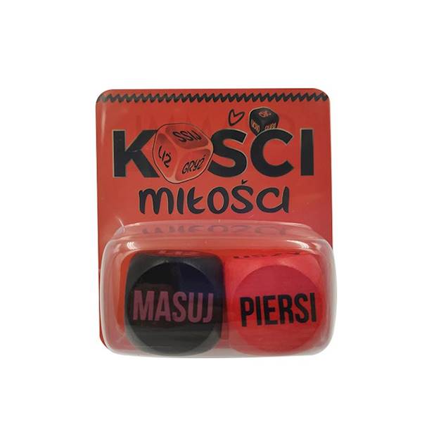 KOŚCI MIŁOŚCI (CZERWONO CZARNE)