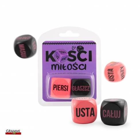 KOŚCI MIŁOŚCI (RÓŻOWO CZARNE)