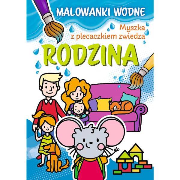 09697 MYSZKA Z PLECACZKIEM ZWIEDZA . RODZINA