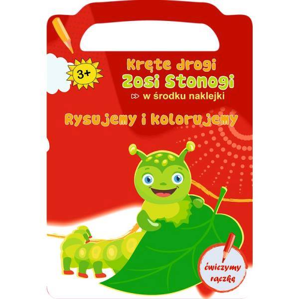 KS66812 KRĘTE DROGI ZOSI STONOGI . RYSUJEMY 