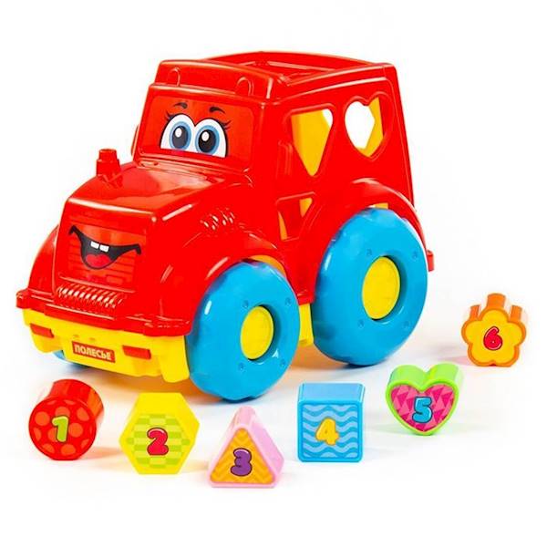 89410 ZABAWKA EDUKACYJNA TRAKTOR W SIATCE