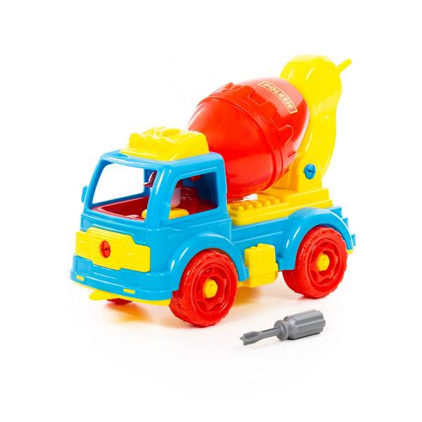 72993 KLOCKI-TRANSPORT SAMOCHÓD BETONIARKA