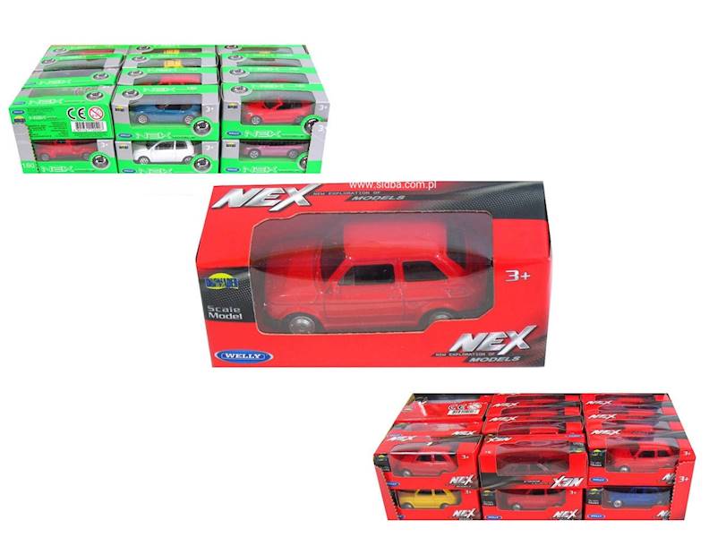 130-12020 WELLY SAMOCHÓD skala: 1:60 W PUDEŁKU 