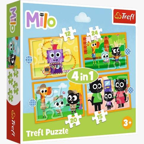 34654 4W1 POZNAJ MILO I JEGO PRZYJACIÓŁ / DEA 
