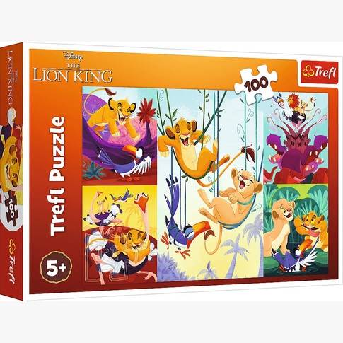 16478 100 DZIELNY KRÓL LEW / DISNEY LION KING