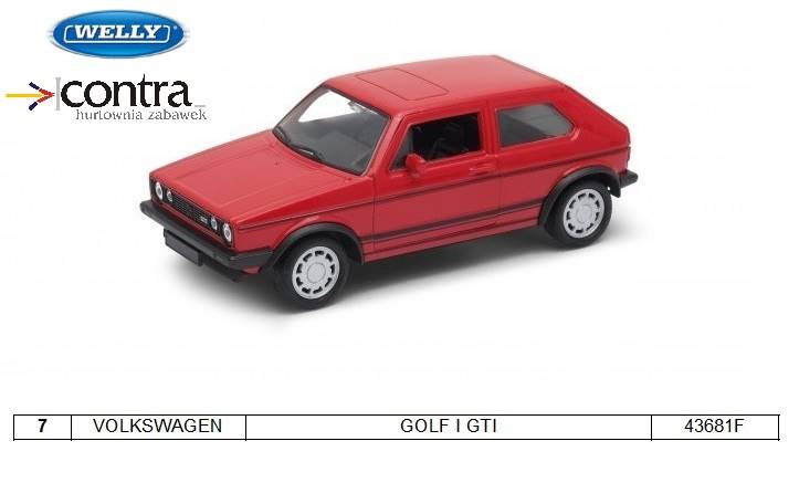 VOLKSWAGEN GOLF I GTI 43681F