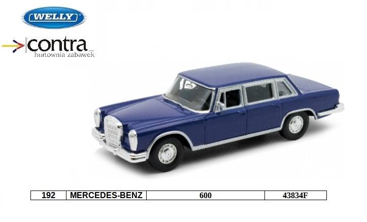 MERCEDES-BENZ 600 43834F