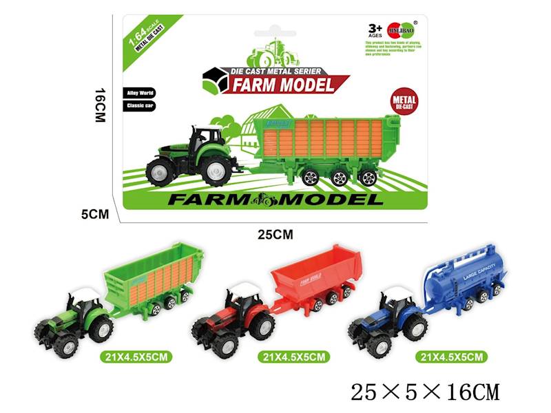 G206012 TRAKTOR Z PRZYCZEPĄ