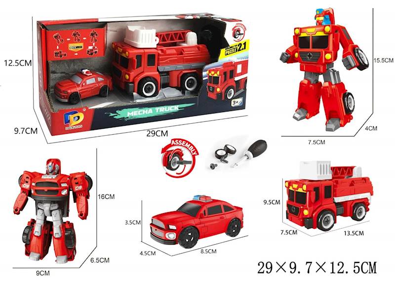 G206263 AUTO STRAŻ/ROBOT DO SKRĘCANIA