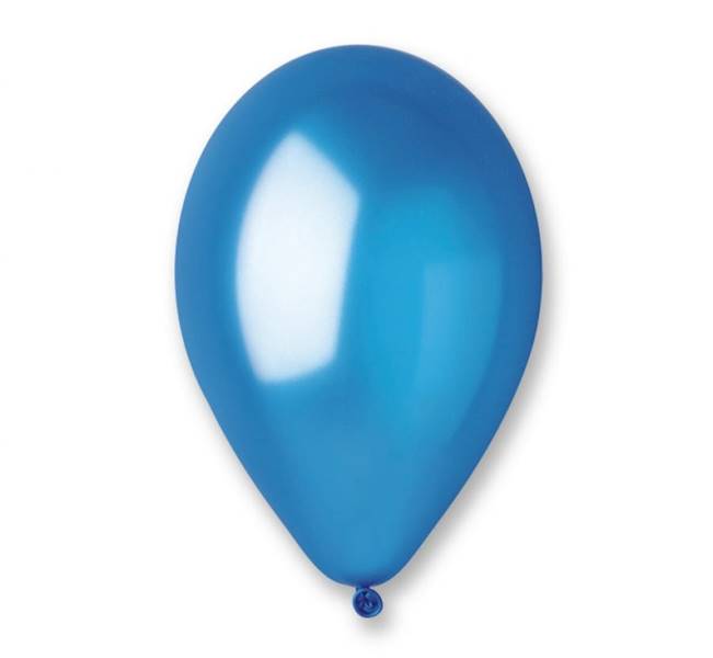 GM90/36 NIEBIESKIE BALONY METAL 100 SZT