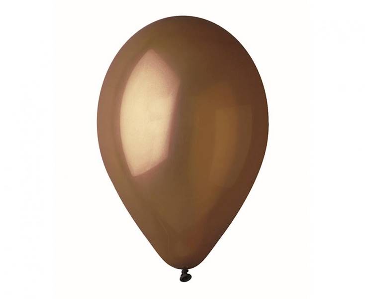 G90/48 BRĄZOWE BALONY PASTEL 10` 100 SZT
