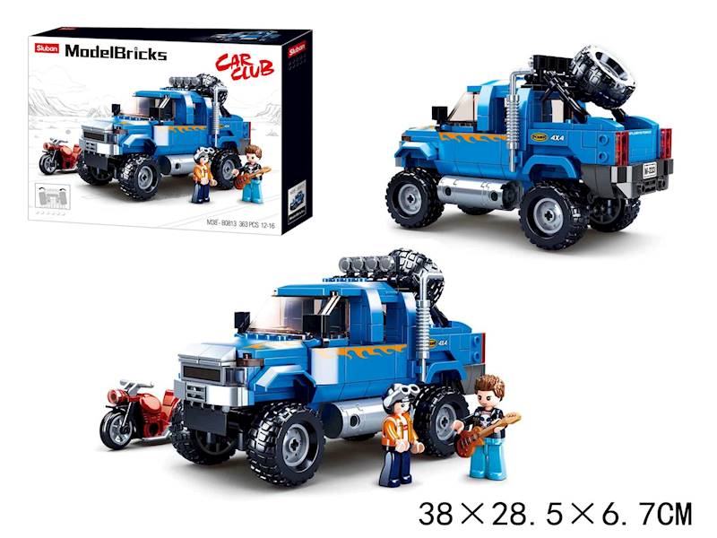 G157994 KLOCKI - SLUBAN KLUB MOTO (363 EL.)
