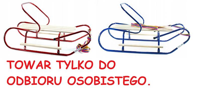 SANKI Z OPARCIEM I PODNÓŻKAMI